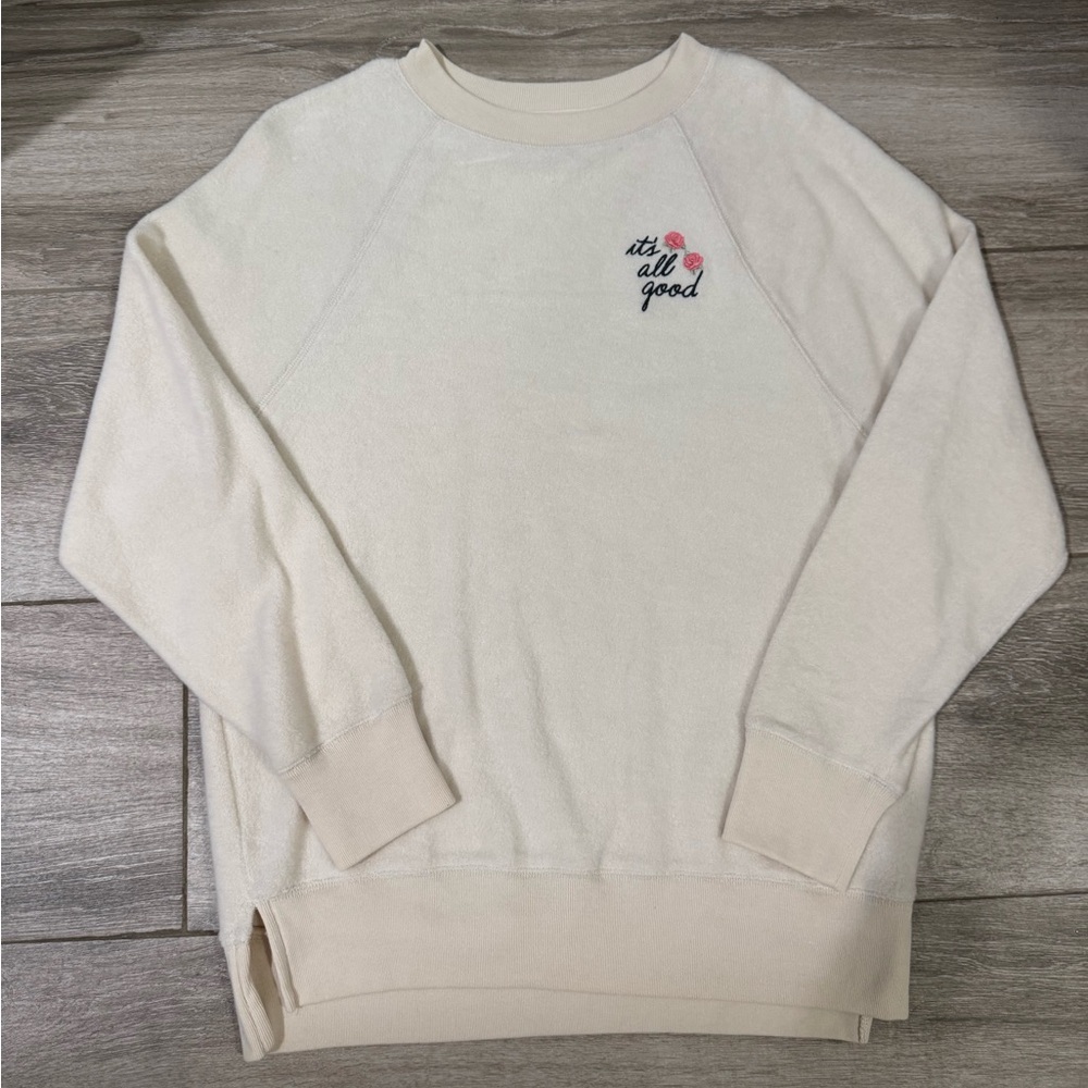 Pink Victoria Secret Crew Long Sleeve